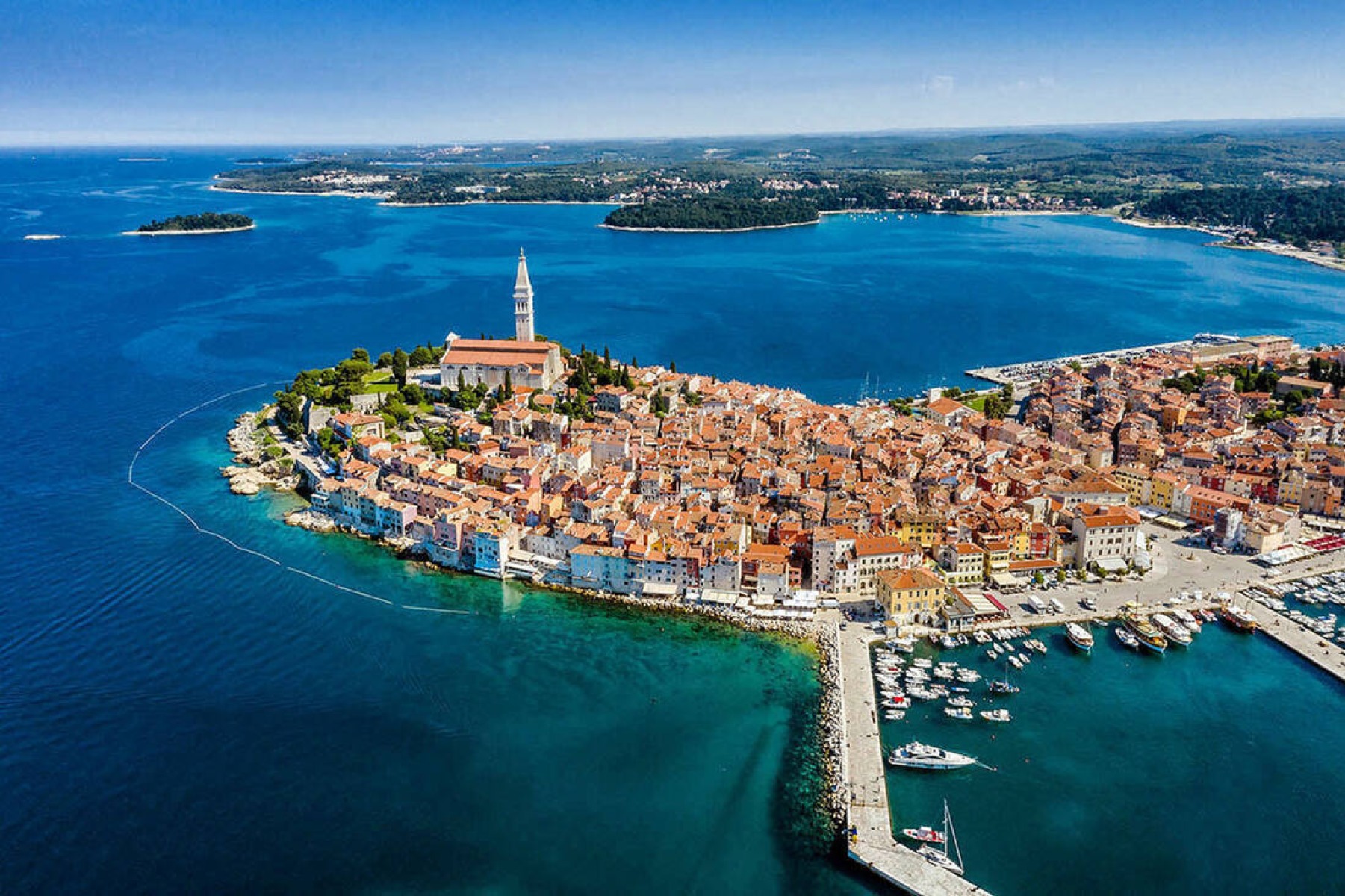 From Fažana: Rovinj & Its islands